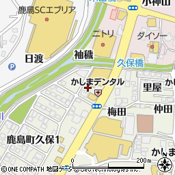 東京インテリア家具いわき店駐車場周辺の地図