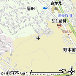 福島県いわき市常磐下湯長谷町野木前4周辺の地図