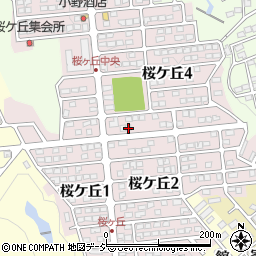 福島県いわき市桜ケ丘周辺の地図