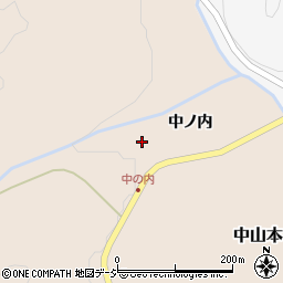 福島県棚倉町（東白川郡）中山本（中ノ内）周辺の地図