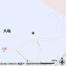 石川県羽咋郡志賀町大坂周辺の地図