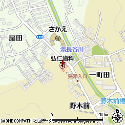 福島県いわき市常磐下湯長谷町野木前16周辺の地図