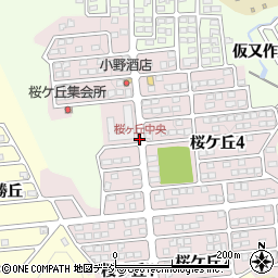 桜ヶ丘中央周辺の地図