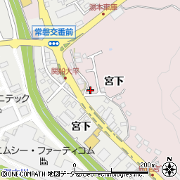 福島県いわき市常磐下船尾町宮下7周辺の地図