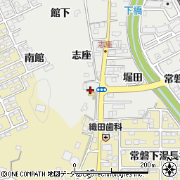 鳥静　から揚げ店周辺の地図