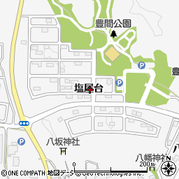 福島県いわき市平豊間塩屋台周辺の地図