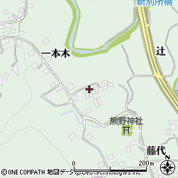 福島県いわき市常磐藤原町一本木93-1周辺の地図