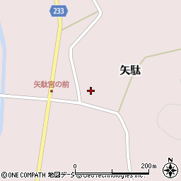 石川県羽咋郡志賀町矢駄井周辺の地図