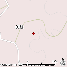 石川県羽咋郡志賀町矢駄エ周辺の地図