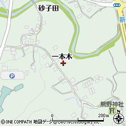 福島県いわき市常磐藤原町一本木61周辺の地図