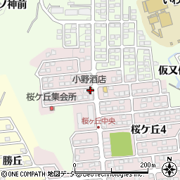 小野酒店周辺の地図