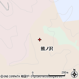 福島県いわき市鹿島町下蔵持熊ノ沢周辺の地図