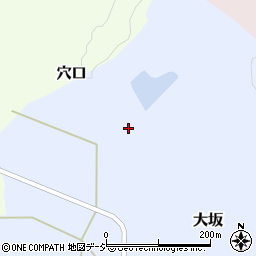 石川県羽咋郡志賀町大坂レ周辺の地図