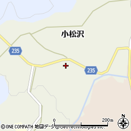 新潟県南魚沼市小松沢周辺の地図