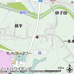 福島県いわき市常磐藤原町一本木15周辺の地図