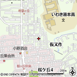 福島県いわき市常磐上湯長谷町五反田56周辺の地図