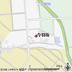 石川県中能登町（鹿島郡）今羽坂周辺の地図
