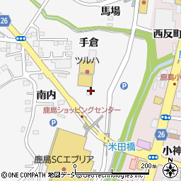 福島県いわき市鹿島町米田手倉周辺の地図