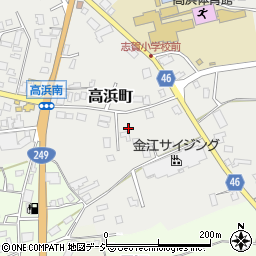 石川県羽咋郡志賀町高浜町ケ周辺の地図