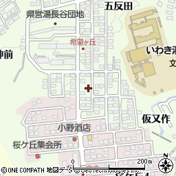 福島県いわき市常磐上湯長谷町五反田301周辺の地図
