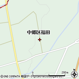 新潟県上越市中郷区福田周辺の地図