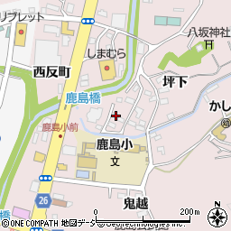 福島県いわき市鹿島町走熊中島21-11周辺の地図