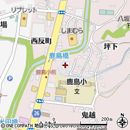 福島県いわき市鹿島町走熊中島20-1周辺の地図