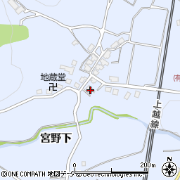 新潟県南魚沼市宮野下567周辺の地図