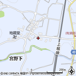 新潟県南魚沼市宮野下564周辺の地図
