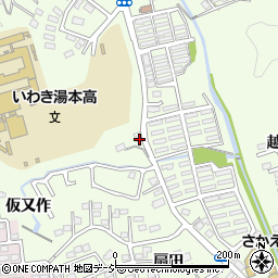 福島県いわき市常磐上湯長谷町五反田22周辺の地図