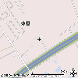 栃木県那須塩原市東原366-14周辺の地図