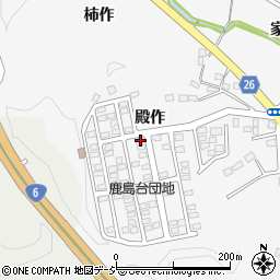 福島県いわき市鹿島町米田周辺の地図