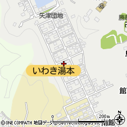 福島県いわき市常磐関船町屋津22周辺の地図