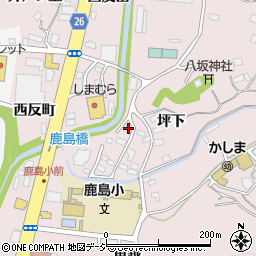 福島県いわき市鹿島町走熊中島21-4周辺の地図