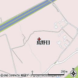 栃木県那須塩原市鳥野目周辺の地図