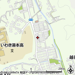 福島県いわき市常磐上湯長谷町五反田25-4周辺の地図