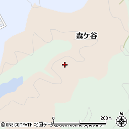 福島県いわき市鹿島町下蔵持森ケ谷周辺の地図