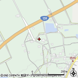石川県七尾市若林町（コ）周辺の地図