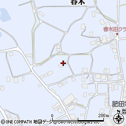 石川県中能登町（鹿島郡）春木（ム）周辺の地図