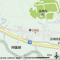 福島県いわき市常磐藤原町田場坂周辺の地図