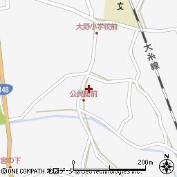 新潟県糸魚川市大野2303周辺の地図