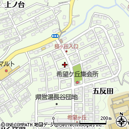 福島県いわき市常磐上湯長谷町五反田323周辺の地図