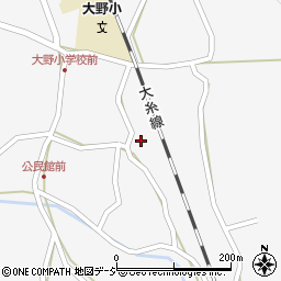 新潟県糸魚川市大野2285周辺の地図