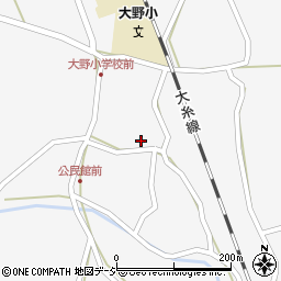 新潟県糸魚川市大野2296周辺の地図
