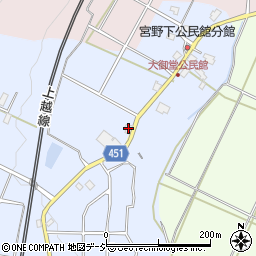 新潟県南魚沼市宮野下288周辺の地図