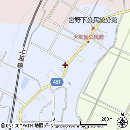 新潟県南魚沼市宮野下289周辺の地図