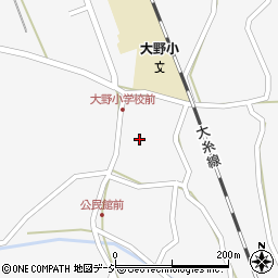 新潟県糸魚川市大野2034周辺の地図