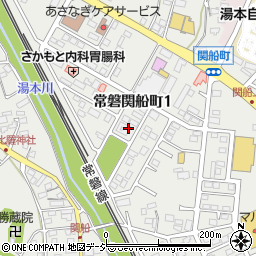 福島県いわき市常磐関船町周辺の地図