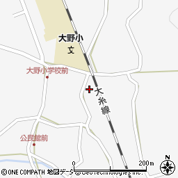 新潟県糸魚川市大野2261周辺の地図