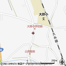新潟県糸魚川市大野2018周辺の地図
